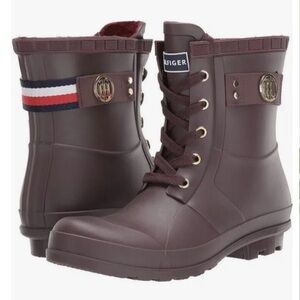 Tommy Hilfiger Logo Rain Boots
